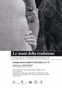 Locandina Thomas Quintavalle stampa tracciati
